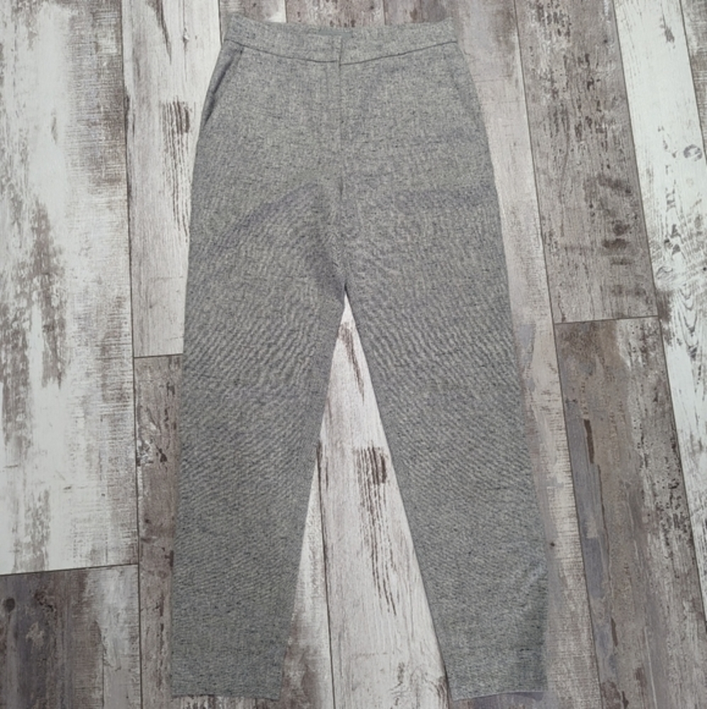 COS wool skinny  speckled gray work pant‎ pants size 2